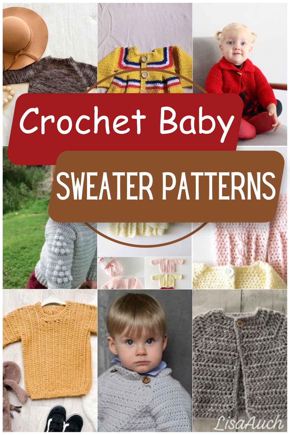 Crochet Baby Sweater Patterns