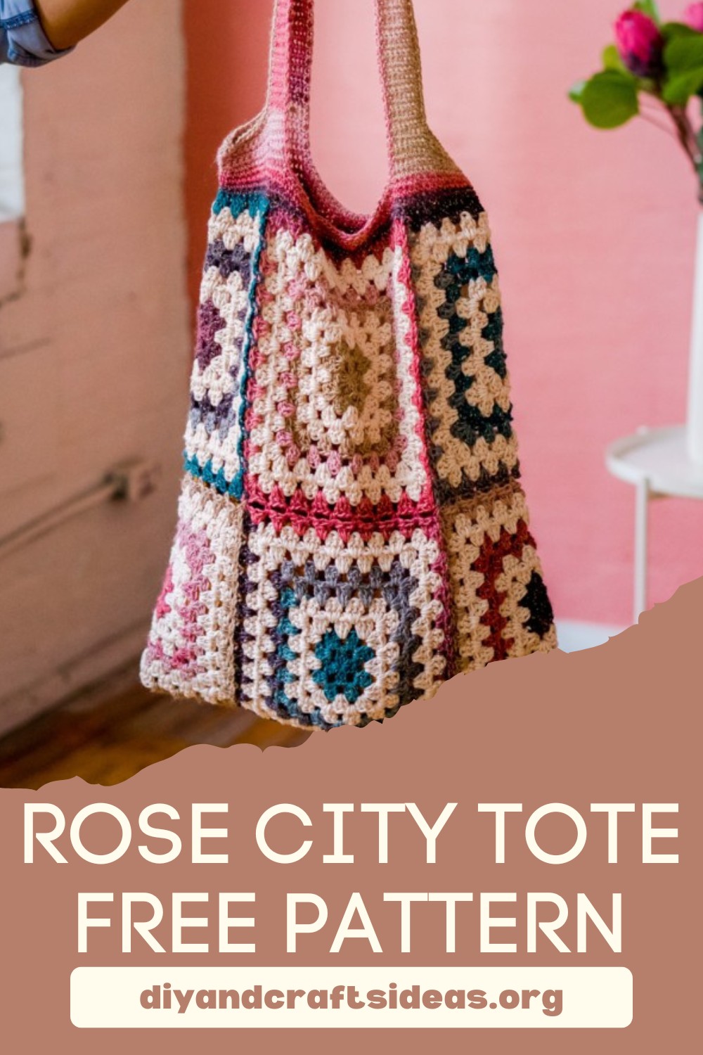 Rose City Tote Free Pattern