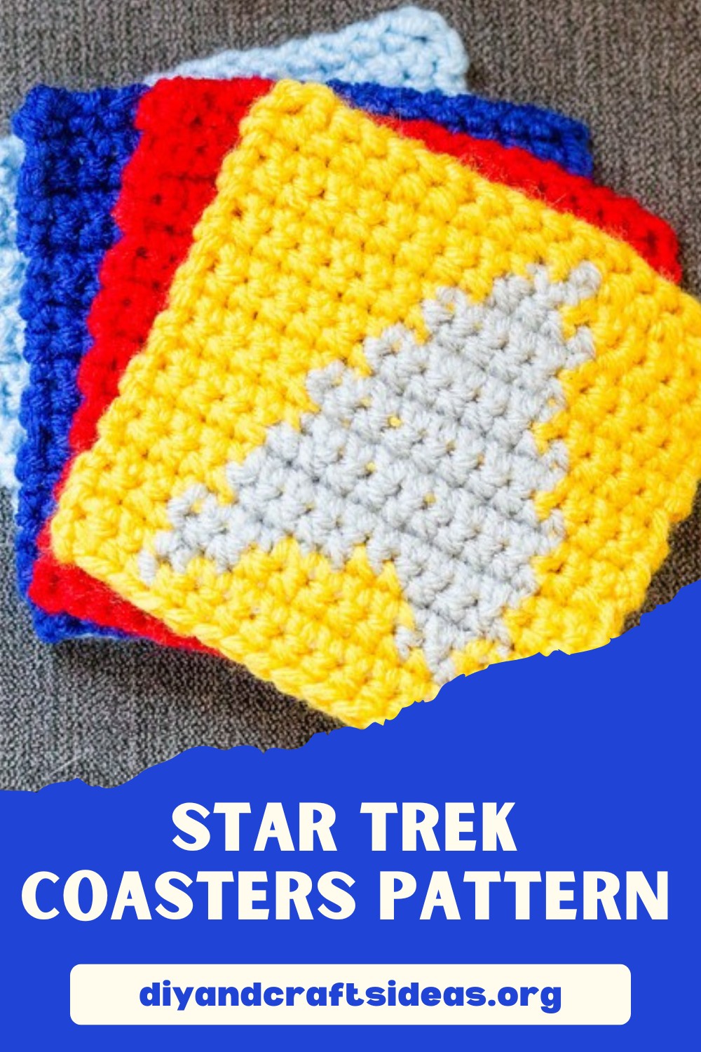 Star Trek Coasters Pattern